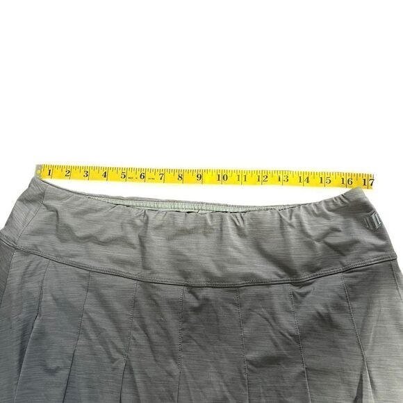 ELEVEN BY VENUS WILLIAMS Grey Pleated Athletic Skort Size XL - Picture 4 of 6